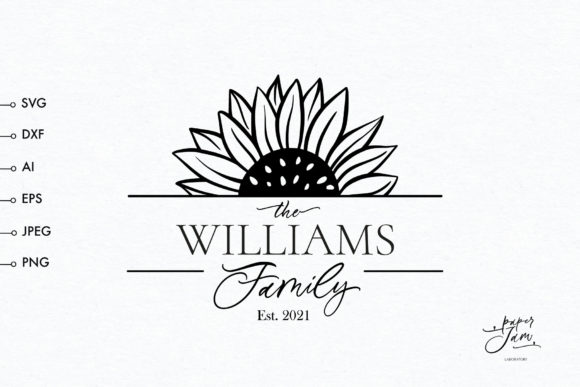 Download Sunflower Monogram Svg - Sunflower monogram Collection