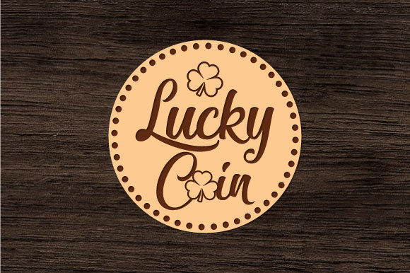 Download Lucky Coins Laser Cut Files SVG - Premium Resources