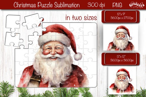 Download Christmas Puzzle PNG Kids Puzzle Santa - Kids puzzle Collection